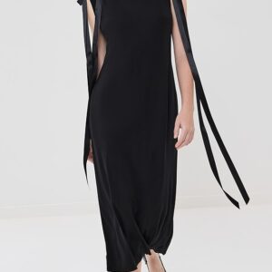 Simone Rocha Bow Ribbon Tail Dress