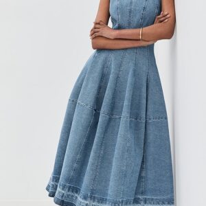 SIMKHAI Bowen Midi Dress
