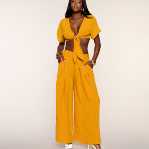 Windsor Breezy And Bold Wide-Leg Pants