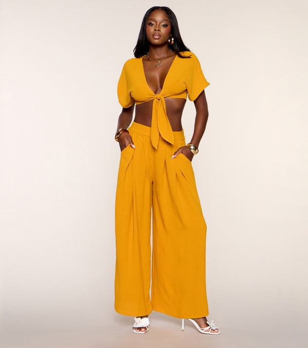 Windsor Breezy And Bold Wide-Leg Pants