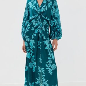 Figue Brenna Silk Dress