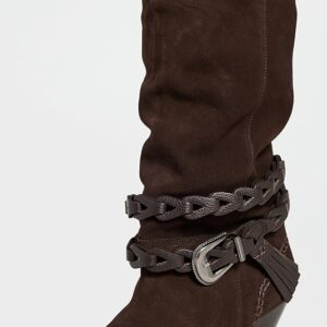 Bridget Belt Slouch Boots