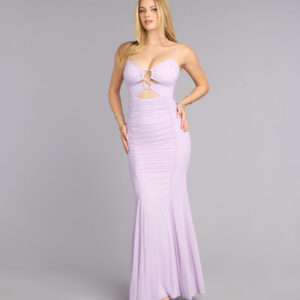 Brie Mesh Mermaid Formal Dress