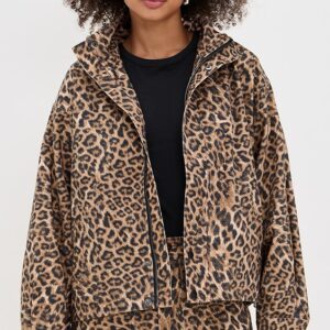 LNA Broadway Leopard Jacket