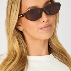 Ally Fashion Brown Animal Print Fashion Sunglasses