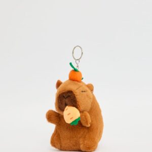 Ally Fashion Brown Capybara Keyring Bag Charm