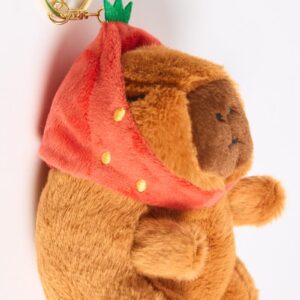 Brown Capybara Keyring Bag Charm