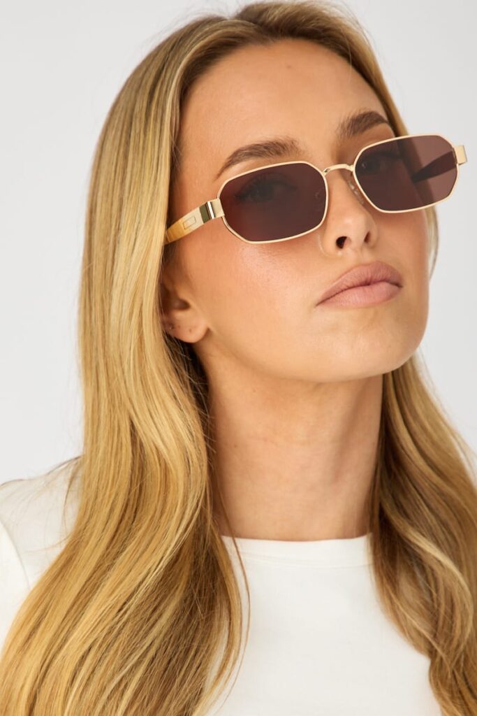 Brown Fashion Sunglasses