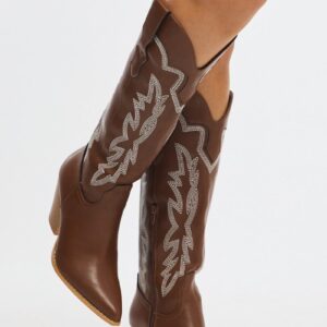 Brown Western Cowboy Boots