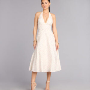 Windsor Brunch Bloom Floral Butterfly Midi Dress Brunch Bloom Floral Butterfly Midi Dress