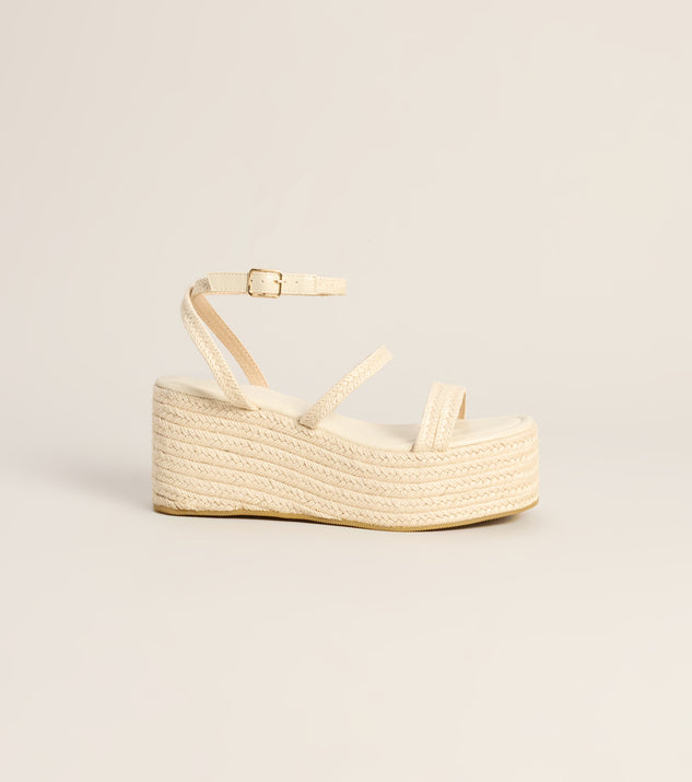Windsor Brunch Bound Espadrille Wedges