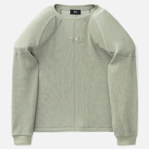 THUG CLUB Bulk Shoulder Waffle Long Sleeve