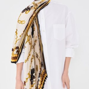 Acne Studios Button Down Dress with Scarf