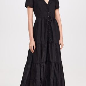 Playa Lucila Button Maxi Dress