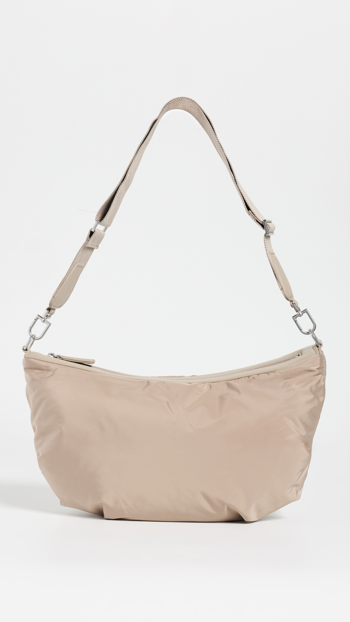 Vee Collective Caba Banana Silver Mink Crossbody Bag
