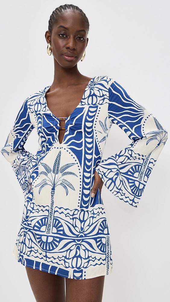 Seven Wonders Caledeira Long Sleeve Mini Dress