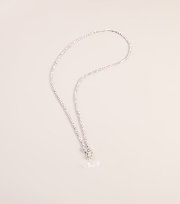 Windsor Call Me Sparkly Rhinestone Phone Strap