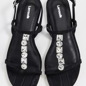 Larroudé Calypso Flat Sandals