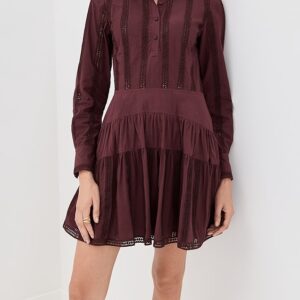 Ulla Johnson Camille Long Sleeve Mini Dress