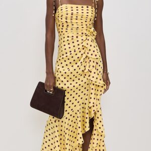 Cinq à Sept Camille Polka Dot Mireya Dress