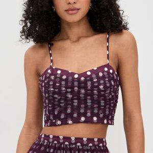 Cinq à Sept Camille Polka Dot Selly Top