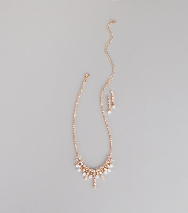 Windsor Candlelight Glam Necklace And Earrings Set