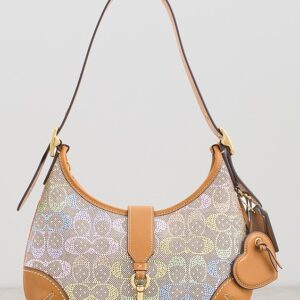 Coach Candy Crystal Signature Hampton Hobo Bag Candy Crystal Signature Hampton Hobo Bag