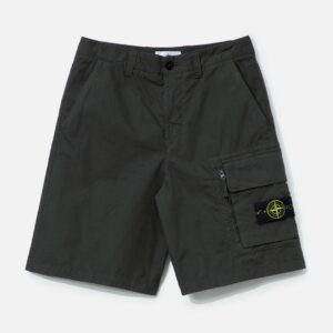 Stone Island Canvas Weave Cotton Shorts Canvas Weave Cotton Shorts