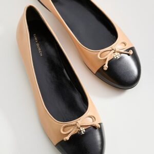 Cap Toe Ballet Flats