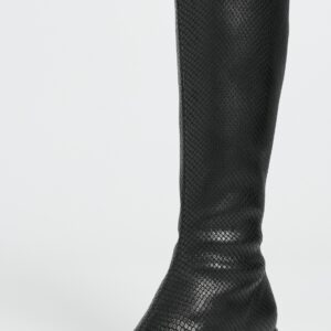 Cap-Toe Knee High Boots