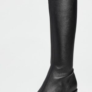 Cap Toe Knee High Boots