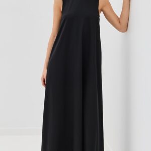 Capitol Crystal Collar Dress
