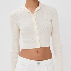Jil Sander Cardigan With Polo Collar