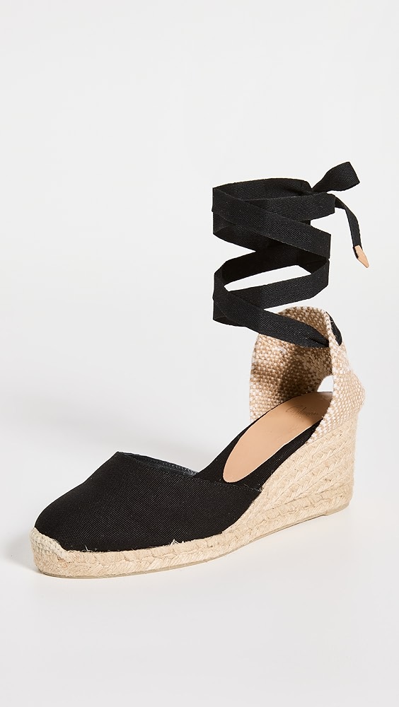 Castañer Carina Mid Wedge Canvas Espadrilles