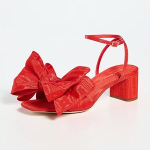 Loeffler Randall Carmen Mid Heel Bow Sandals
