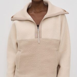 Varley Carmine Relaxed Half Zip Sweatshirt