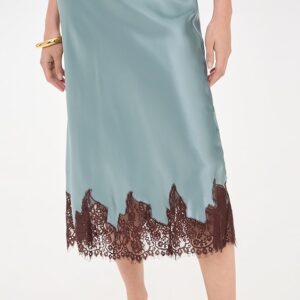 Reformation Carolina Silk Skirt