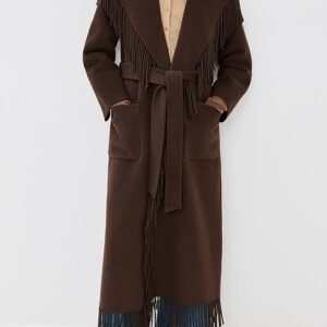 Carrie Fringe Robe Coat