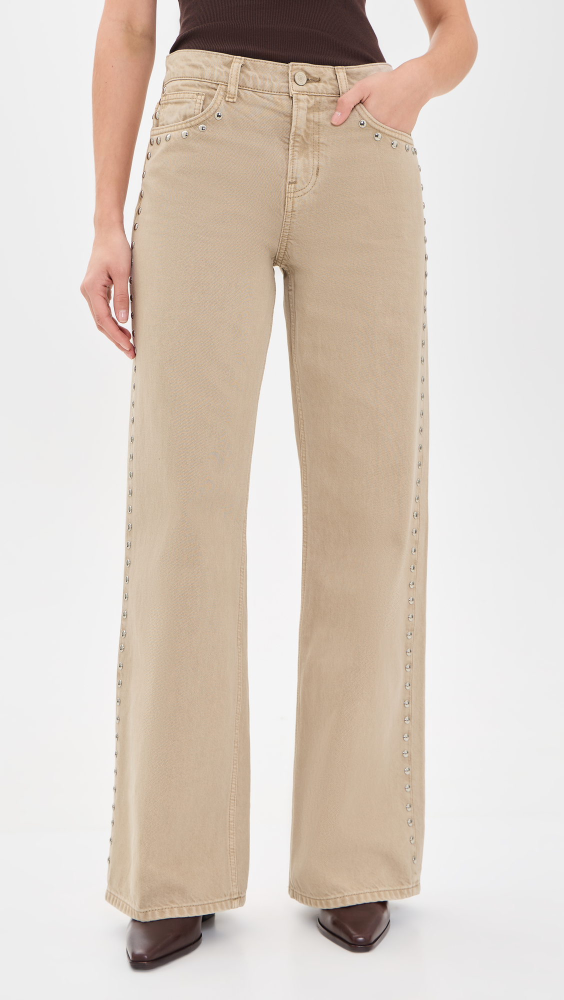 Reformation Cary Slouchy Wide Leg Jeans
