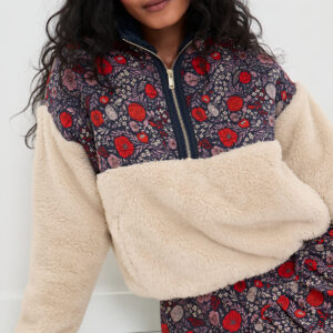 Birds of Paradis Casey Quarter Zip Pullover