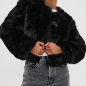 Cash Flow Faux Fur Jacket