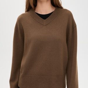 Vince Cashmere Blend V Neck Pullover