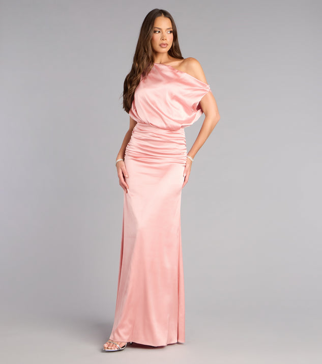 Windsor Cassandra Off-Shoulder Formal Dress