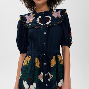Sea Cassia Print Dress