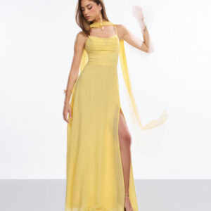 Windsor Cassidy Scarf Neck Chiffon Formal Dress Cassidy Scarf Neck Chiffon Formal Dress