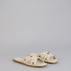 Windsor Casually Polished Criss Cross Sandals Casually Polished Criss Cross Sandals