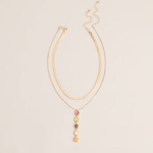 Windsor Caught Feelings Stone Drop Necklace