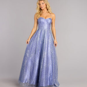Windsor Cecelia Glitter Sequin A-Line Ball Gown Cecelia Glitter Sequin A-Line Ball Gown
