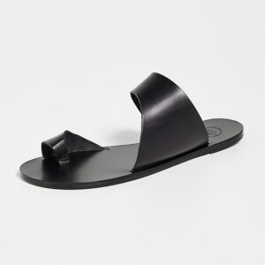 ATP Atelier Centola Black Vacchetta Sandals