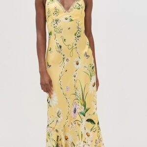 Camilla Chain Detail Silk Slip Dress Chain Detail Silk Slip Dress